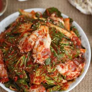 [셰프애찬] 봄동 굴 겉절이 1kg/pp