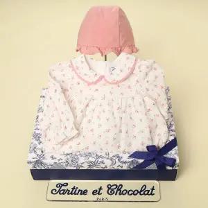 [롯데백화점]타티네쇼콜라 레이플라워슈트SET(50일백일돌선물)TTPMBO031P