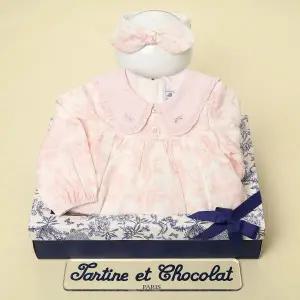 [롯데백화점]타티네쇼콜라 (50일백일촬영선물세트)트왈드카라슈트+헤어밴드TTPMBO021P-178