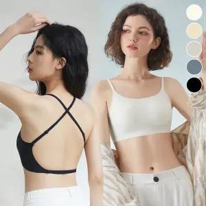 [센트럴몰]무봉제 XU백 스트랩 데일리 브라 탑