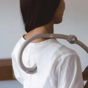 접이식 안마기 목 어깨 등 밴드 마사지기