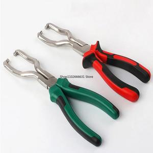 피스톤 압축기 다기능 연료 라인 자동차 파이프 호스 제거 도구 플랫 밴드 유형 클램프 펜치 액세서리