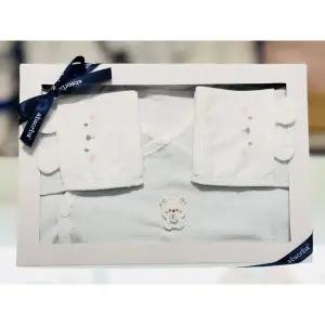 [압소바](김해점)[압소바 26년 S/S 임신출산태교선물] 토곰이 모달 배냇슈트(A1A10110)(26년 봄 신상)