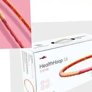 L48 훌라후프 헬스 후프 허리 운동 기구 지압 후프 1.