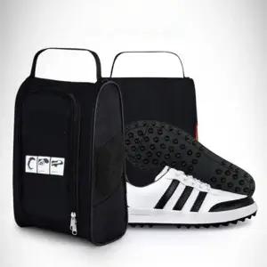 (색상 블랙)출장 여행 운동 휴대편한 매쉬 파우치 신발주머니