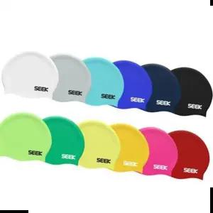 수모 SEEK 실리콘 수영모 프리 SK-100