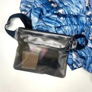 (색상 블랙)수영가방 투명 방수파우치 블랙