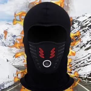 (선택 에어플루 방한바라클라바 블랙)에어플루 방한 바라클라바 방한워머 따뜻한 기모안감 오토바이 자전거