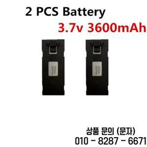 E99 프로 드론 배터리 3.7V 3600mAh / E88 예비 부품 K3 액세서리