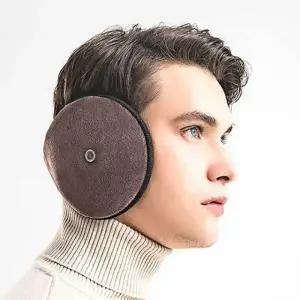 방한 귀마개 털 자전거 청음구