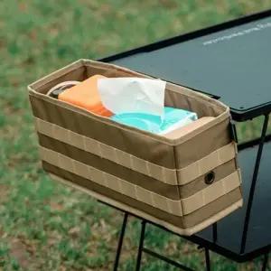 ( )FWR 캠핑문 견고한 옆면 소품 가방 쿨러스탠드용