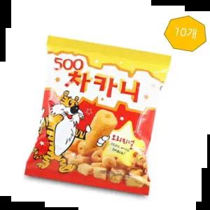 문방구과자 추억의 문방구 과자 500 차카니 간식 옛날 32gX10개