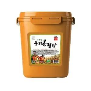 국산밀 100 한국 우리밀 농협 우리밀 우리콩 된장 14kg