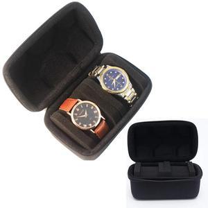 [호환품]시계 상자 2 슬롯/3 슬롯 휴대용 천 보관 가방 기계식 쿼츠 여행  UTHAI
