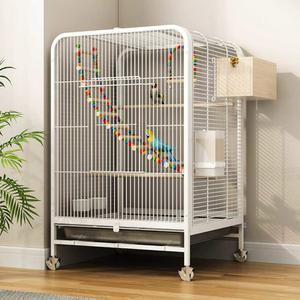 새장 대형 릴 놀이터 날림장 앵무새 기본 새집 케 60x45x66CM 간격 2 0CM