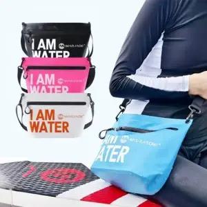 큰손 워터 크로스백 가방 워터백 드라이백 계곡 물놀이 방수 PVC 수영 여름 비치백 바캉스 헬스