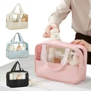 큰손 클리어백 가방 트래블백 비치백 방수 PVC 투명 수영 여행 젤리백 여름 바캉스룩 물놀이