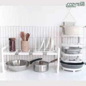코지템 스마트스토리지600 + 후라이팬 스토리지 정리대 세트 주방 거치대