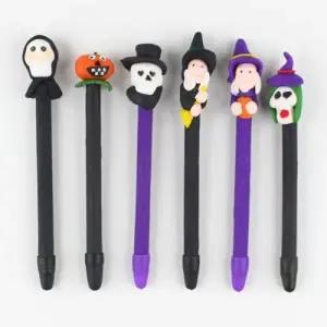 E13] 1200 할로윈 피규어 클레이볼펜 (20개세트)