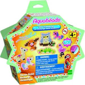 아쿠아비즈 아트 앤 크래프트 스타 프렌즈 테마 비즈 리필 600개 이상의 구슬과 템플릿 다양한 색상으로