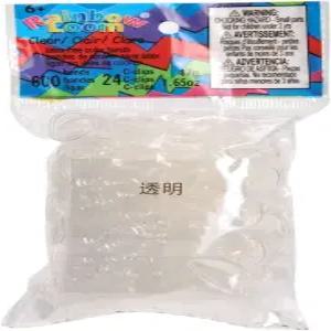 춘즈 디자인 LLC 오피셜 레인보우 룸 클리어 젤리 600 라텍스 프리(24 C 클립)