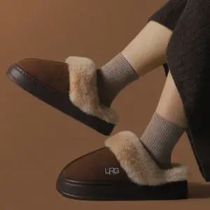 봉봉샵 겨울 방한 털 슬리퍼 실내화 실외 페이크퍼 세아커머스