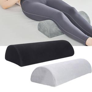 목마사지베게 메모리폼 목 지지대가 다리 있는 베개, 탈부착 반달형