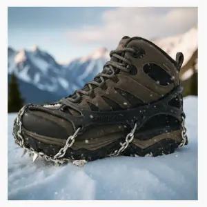 겨울 산행 준비물 고강도 아이젠 눈산 빙벽 32피크 하드케이스 포함