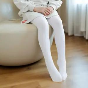 여아 기모 스타킹 부드럽고 따뜻한 아동 여아 겨울 타이즈 피치 기모 1개