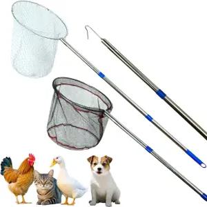 닭장 포획용 스테인리스 강 가금류 그물 닭장이나 야외에서 새 닭 오리 물고기 거위 등을 잡는 데