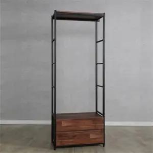 1봉2서랍 시스템스틸행거 드레스룸서랍행거