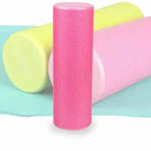 소프트폼롤러15x45cm 핑크 피로회복 근육이