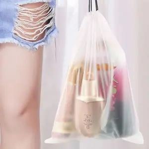 [셀러에이드]반투명 신발 파우치 여행용 스트링 조리개 파우치