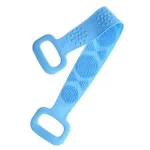 손잡이형 실리콘 마사지 샤워타올