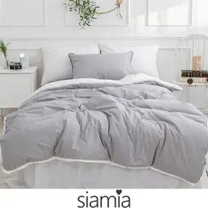 [시아미아]윤스홈 포블 60수 고밀도 순면 침구풀세트 퀸(특대형이불) 4color