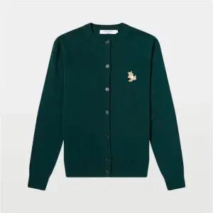 메종키츠네 폭스 헤드 패치 가디건 SP1111W00502 P370
