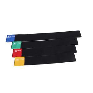 심벌즈 4개 세트 4/16/18/20 인치 드럼 심벌 뮤트 서클 링 댐퍼 무음 벨트 연습용