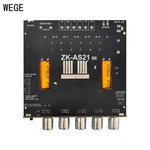 WEGE 업그레이드 ZK AS21 2세대 2.1 채널 TPA3255 BT 앰프 모듈 고음 220W x