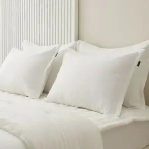 [갤러리아] 크림 모달 누비(솜샤시) 베개커버