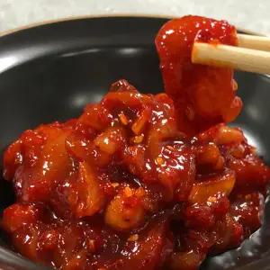 매콤짭짤 밥반찬 오징어 젓갈 1kg x 2팩