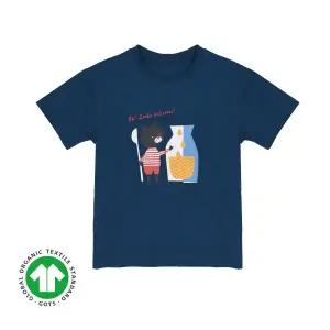 [쁘띠램프]오가닉 허니곰 아동 반팔 티셔츠