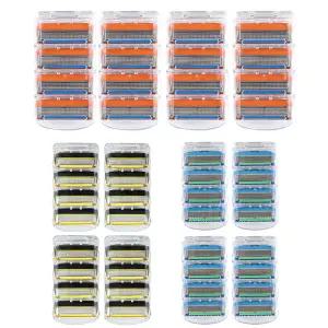 질레트 호환 최고급 퓨전 프로글라이드 프로쉴드 파워 매뉴얼 호환용 5중 면도날 4팩(16입)