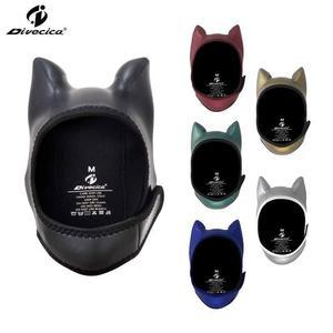 샤크팡 캣우먼 다이빙후드 수모 잠수 스노쿨링 프리다이빙 모자