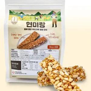 전통담은 수제 A-현미랑 스틱바 140g 알룰로스 국산현미 국산조청