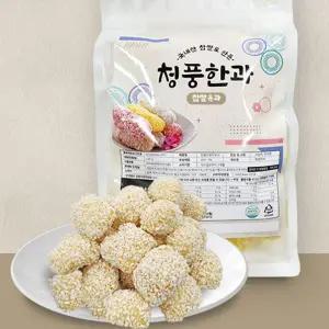 전통담은 수제 A-유과 모음 140g 찹쌀 단호박 백년초 알룰로스첨가 국내산조청 자연발효