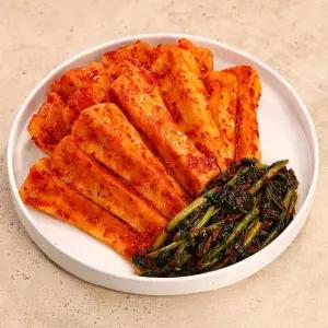[셰프애찬] 1초 김장 아삭한 총각 김치 5kg/팩 (동치미2kg/팩 증정)