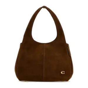 카라멜 스웨이드 호보백 CBZ96 B4WARMBROWN