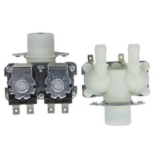 LG호환 세탁기 밸브용 Midea/Little Swan/Haier FPS-180A 1 in 2 out 솔레노이드 급수 이중 노즐 헤드