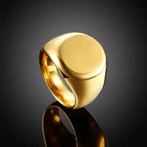 골드 패션 데일리 남성 고급 반지