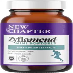 새로운 챕터 ZyflamendTM 미니 소프트젤 관절 보충제 및 허브 u2013 강황 진저 녹차 - 한 염증 반응 이동성